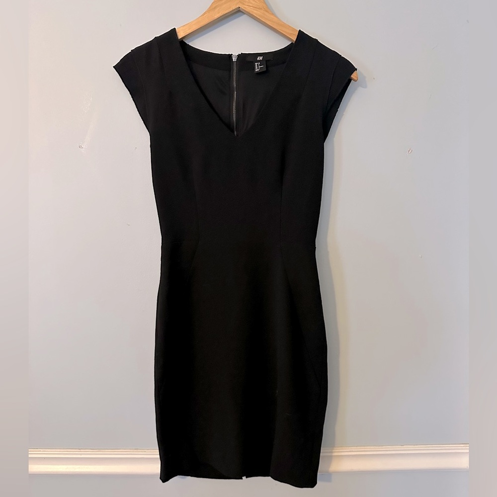 Black Bodycon Dress H&M